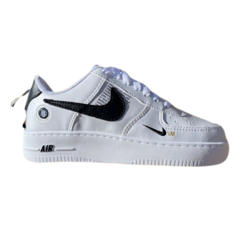 Tênis NK Air Force Masculino Branco Preto